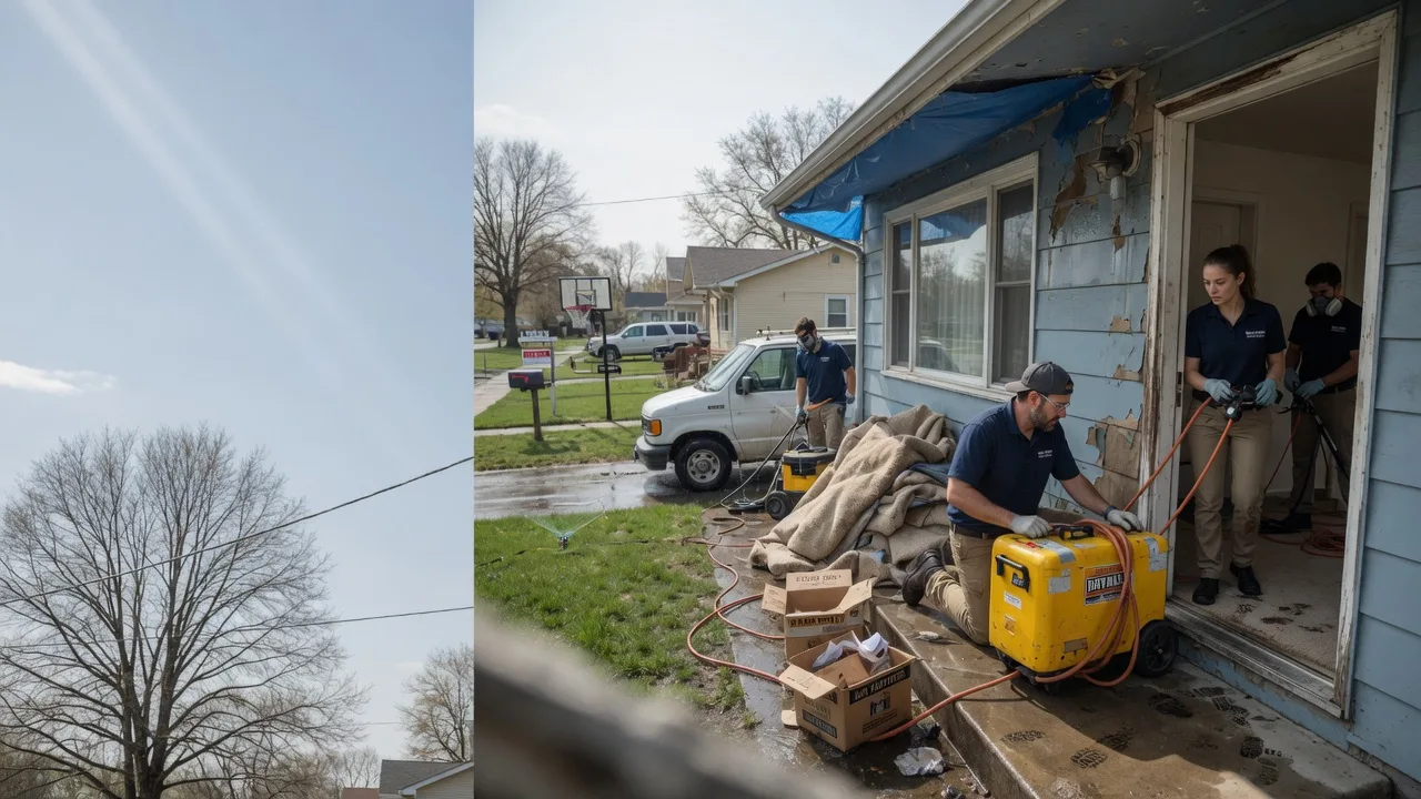 Basement Flood Cleanup in Osage City, KS near me
